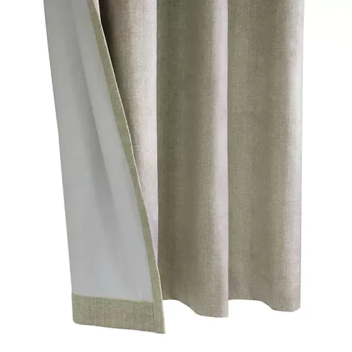 Taupe Paris Velvet Blackout Curtain Panel, 108 in.