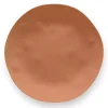 Terracotta Melamine Santal Dinner Plates, Set of 6