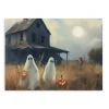Two Ghost Friends Canvas Art Print, 24x18 in.