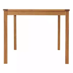 Warm Acacia Wood Slatted 5-pc. Outdoor Dining Set