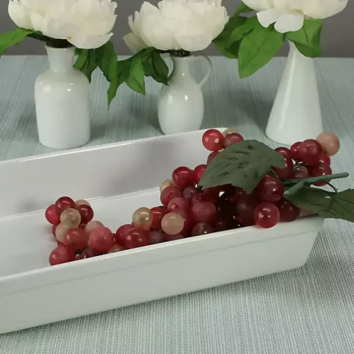 White Ceramic Rectangular Baker