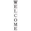 White Foldable Welcome Porch Board