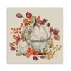 White Harvest Pumpkin Canvas Art Print