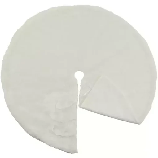 White Snow Fur Tree Skirt