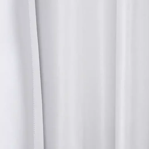 White Total Blackout Curtain Panel, 95 in.