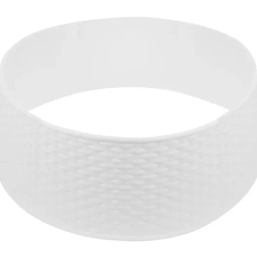 White Woven Rattan Tree Collar