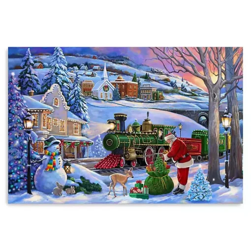 Winter Wonderland Canvas Art Print, 16x24