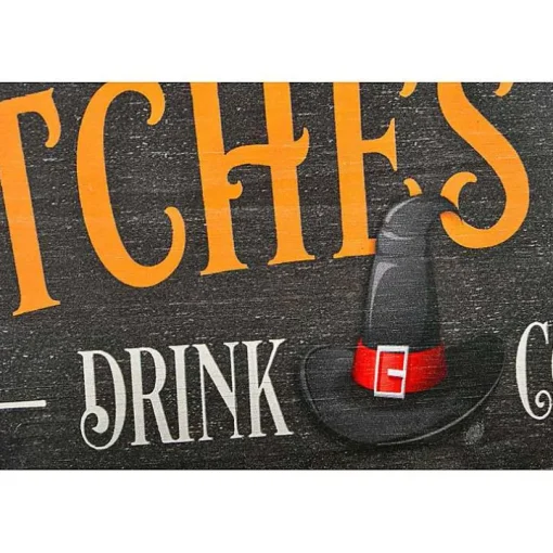 Witches Brew Wood Wall Sign